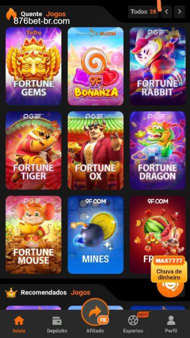 Aplicativo móvel 876BET para iOS e Android